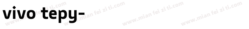 vivo tepy字体转换
